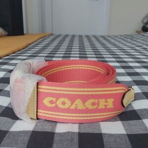 New Coach Webbing Strap